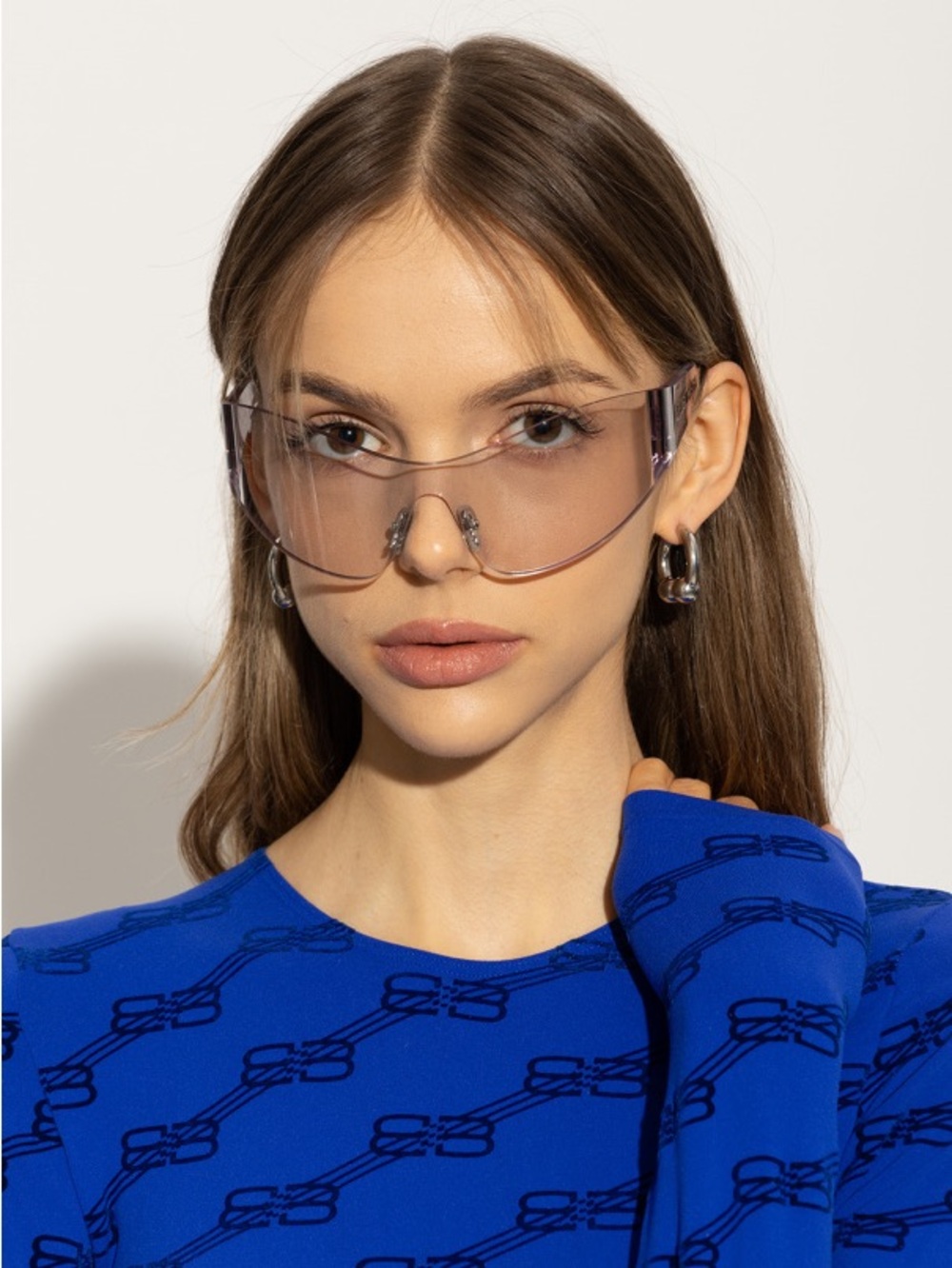 ✨ New Authentic Balenciaga BB0257S 002 Sunglasses ✨ - Picture 4 of 13